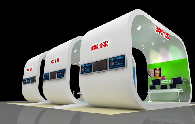 索佳液晶電視展會(huì)設(shè)計(jì)